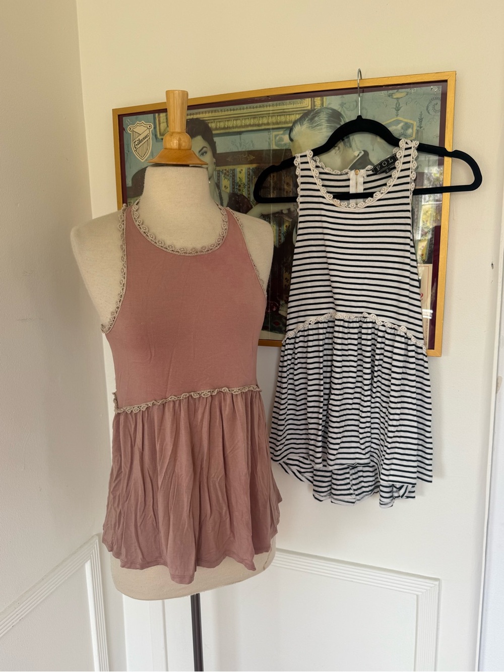 Two womens tops